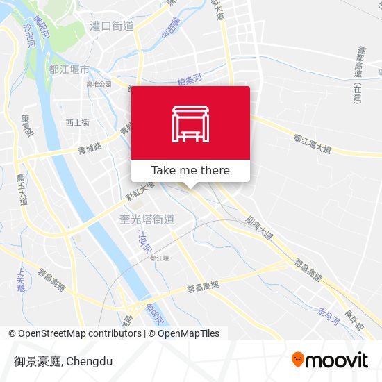 御景豪庭 map