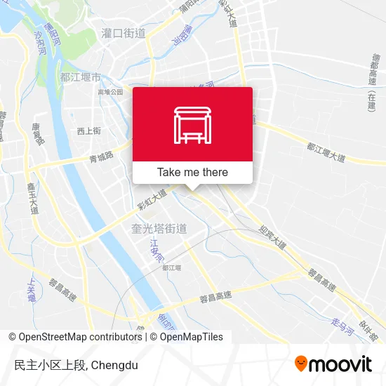 民主小区上段 map