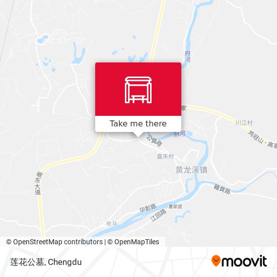 莲花公墓 map