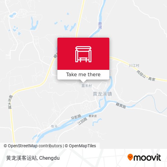 黄龙溪客运站 map