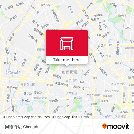 同德街站 map