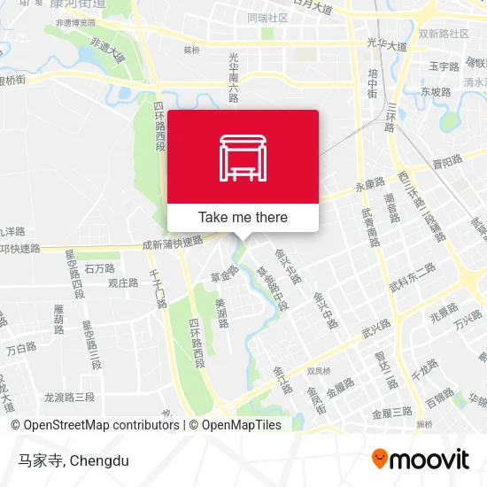 马家寺 map