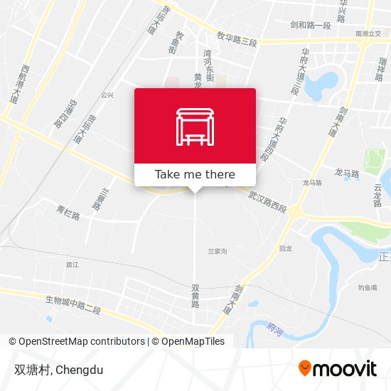 双塘村 map
