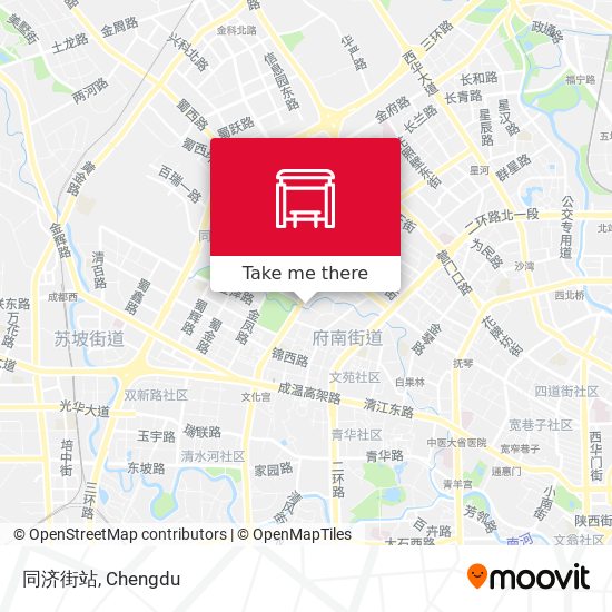 同济街站 map