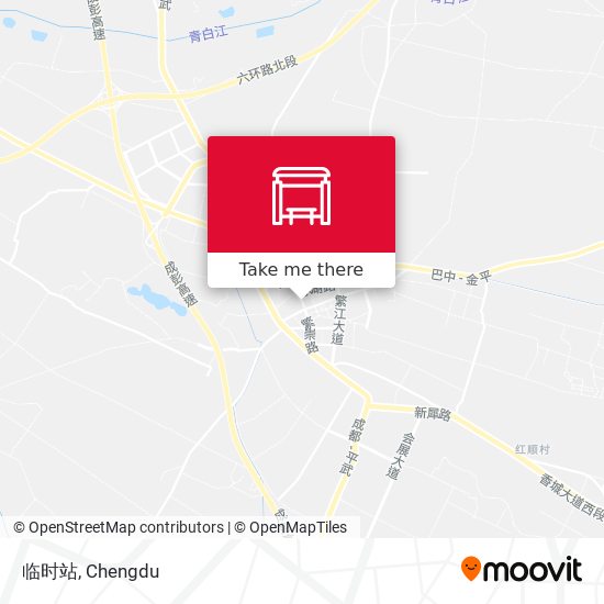 临时站 map