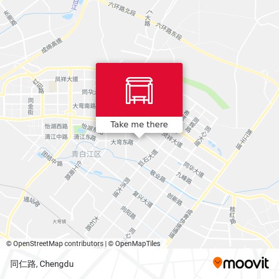 同仁路 map