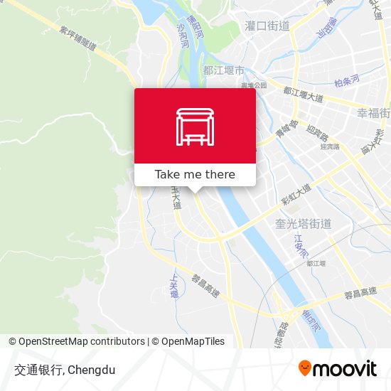 交通银行 map