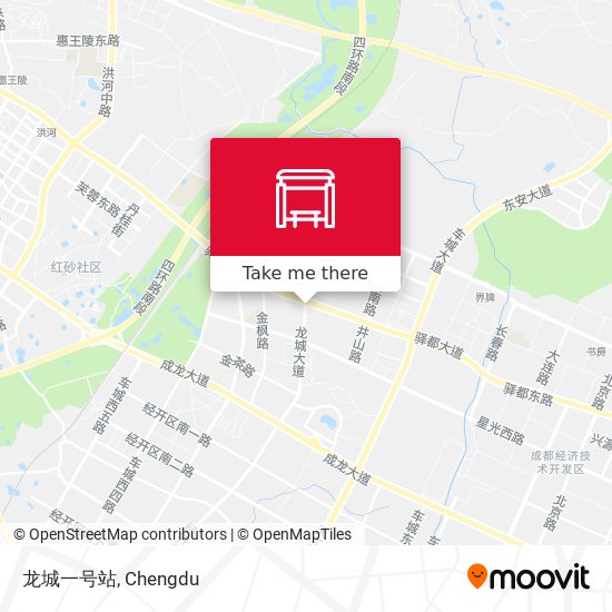 龙城一号站 map