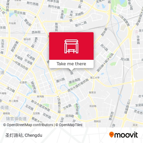 圣灯路站 map