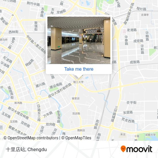 十里店站 map