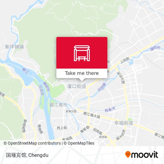 国堰宾馆 map