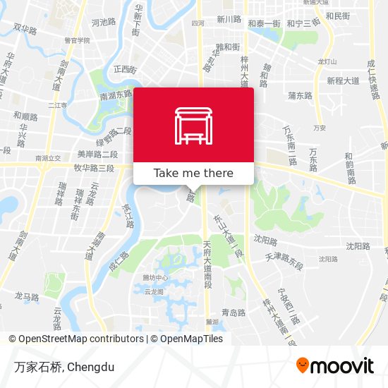 万家石桥 map