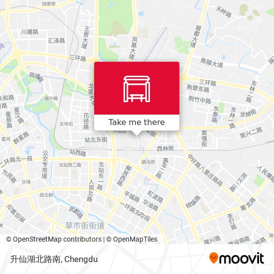 升仙湖北路南 map