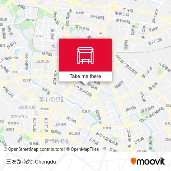 三友路南站 map
