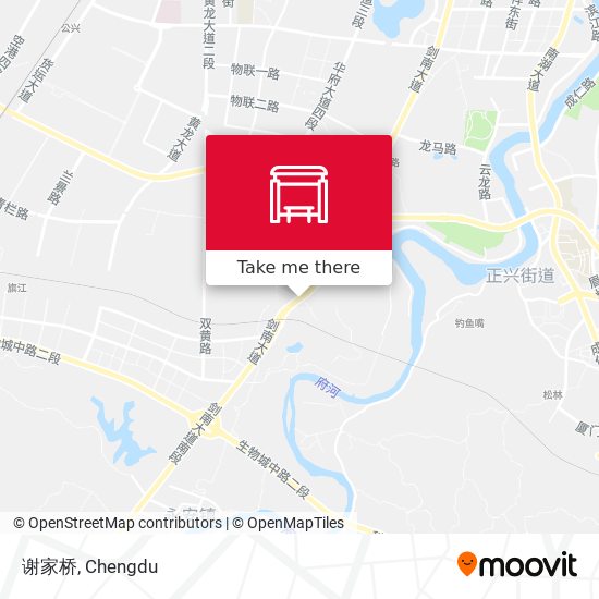 谢家桥 map