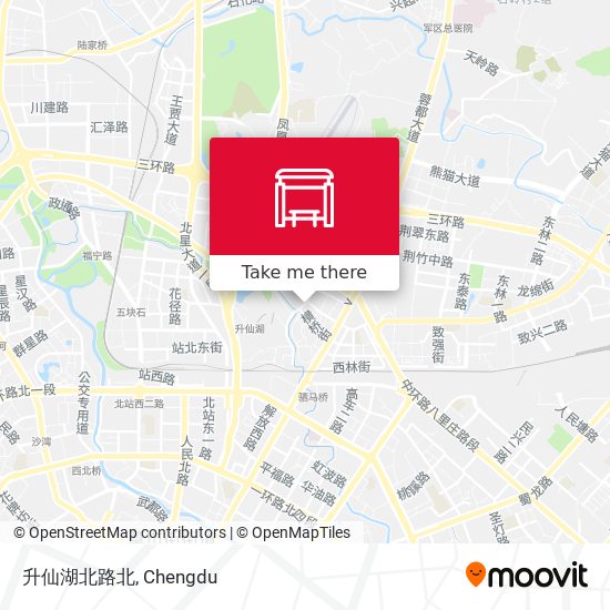 升仙湖北路北 map
