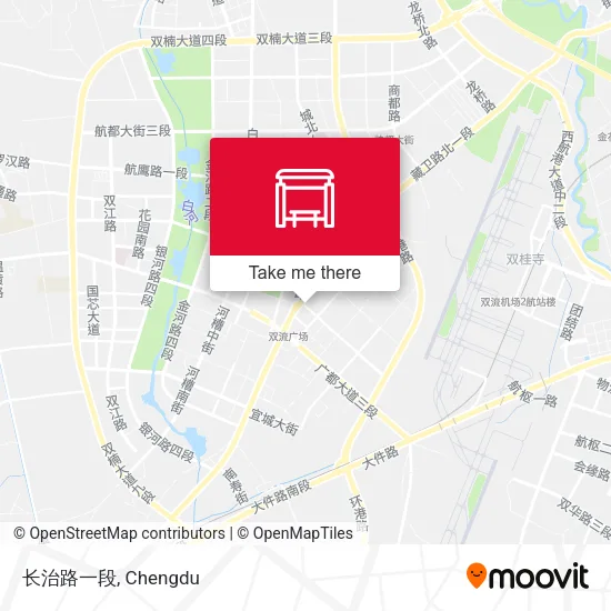 长治路一段 map