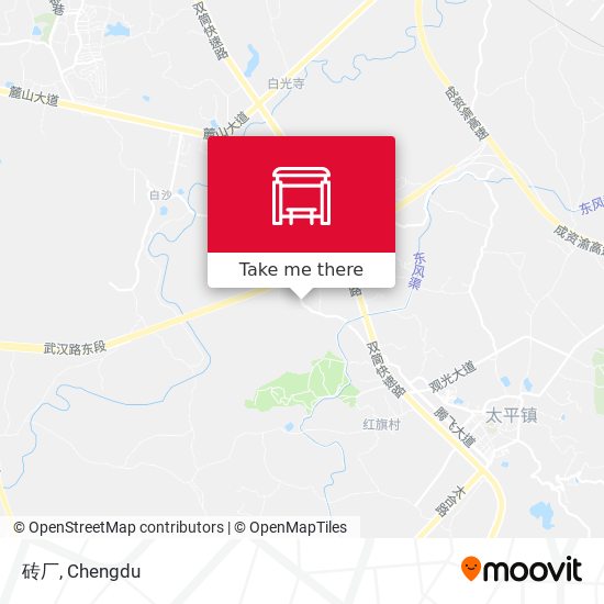 砖厂 map