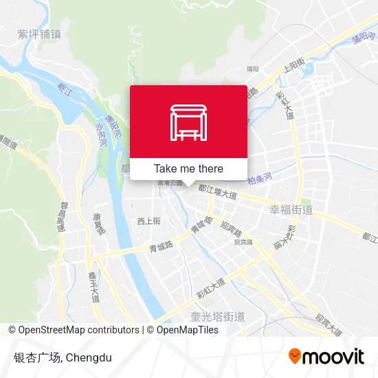 银杏广场 map