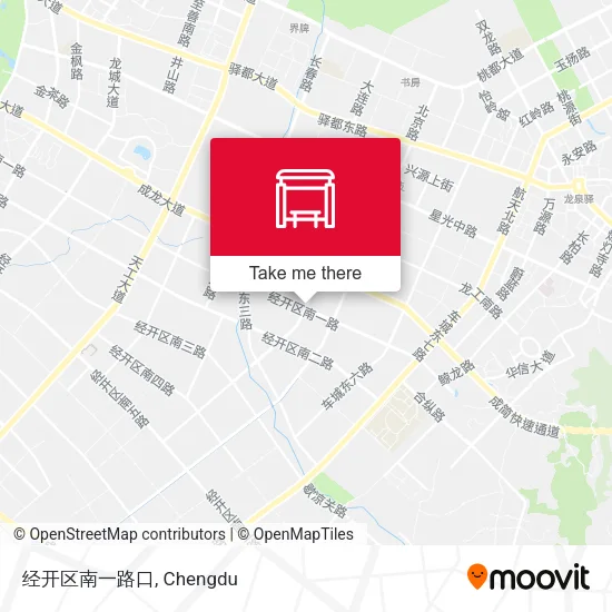 经开区南一路口 map