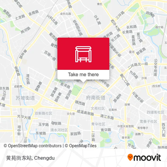 黄苑街东站 map
