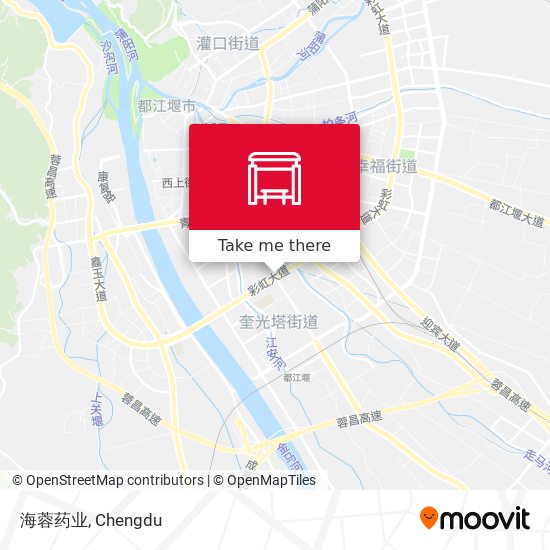 海蓉药业 map
