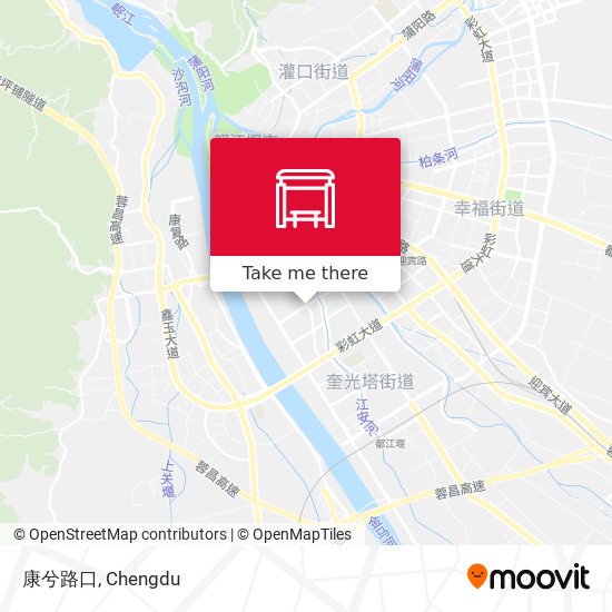 康兮路口 map
