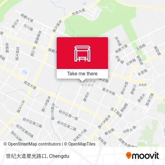 世纪大道星光路口 map