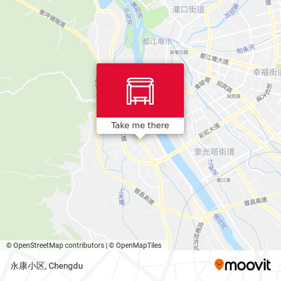 永康小区 map