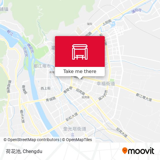 荷花池 map