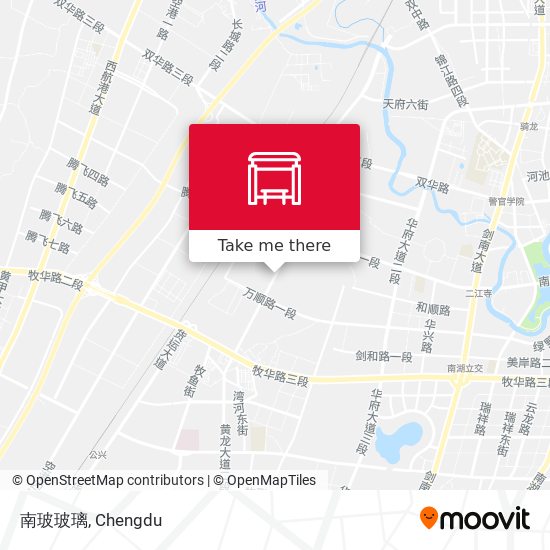 南玻玻璃 map