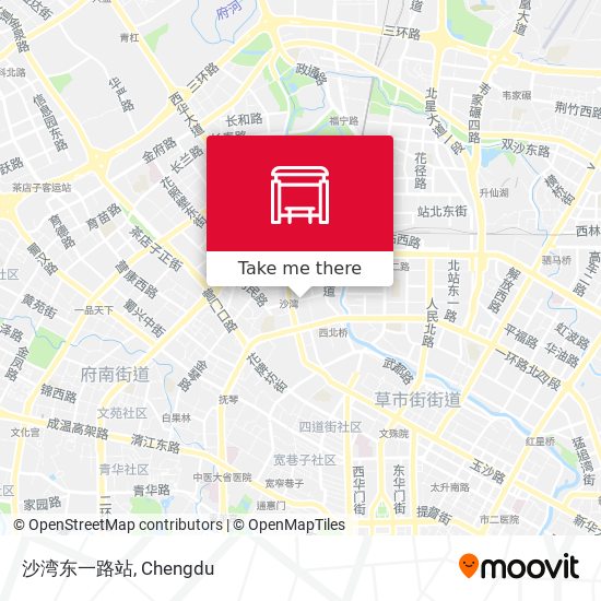 沙湾东一路站 map
