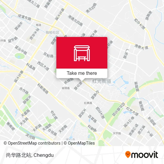 尚华路北站 map