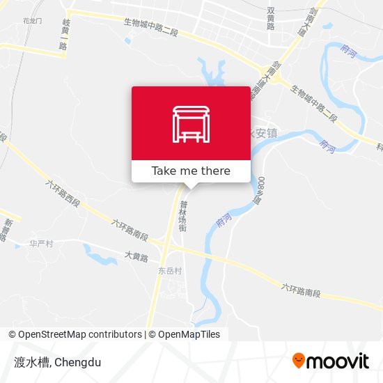 渡水槽 map