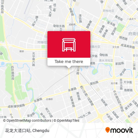 花龙大道口站 map