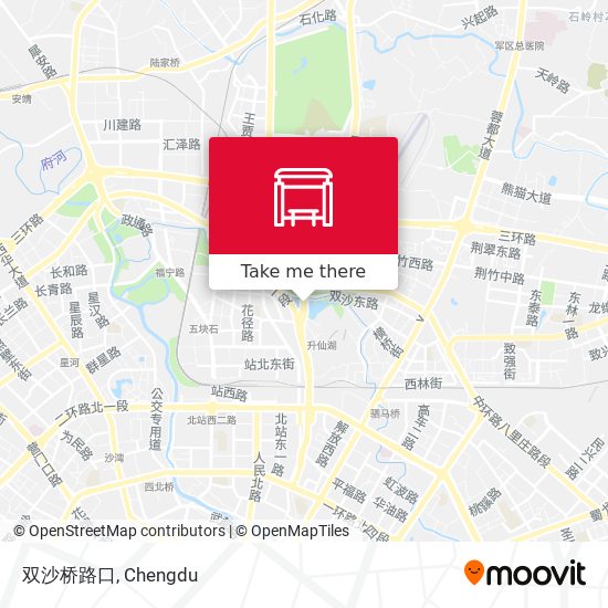 双沙桥路口 map