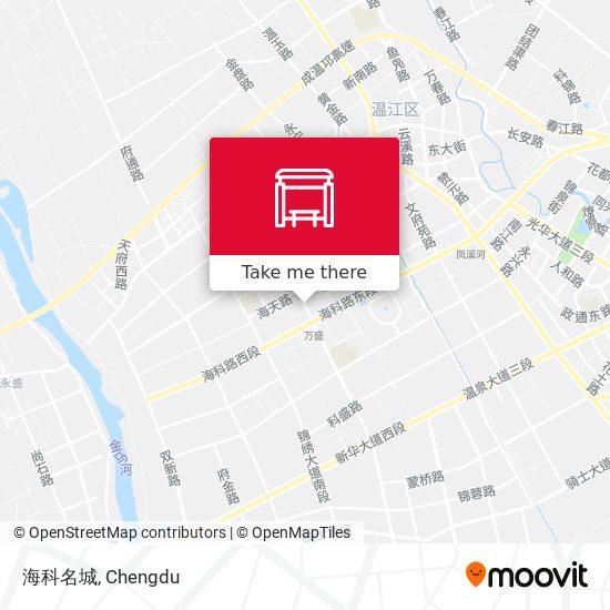 海科名城 map