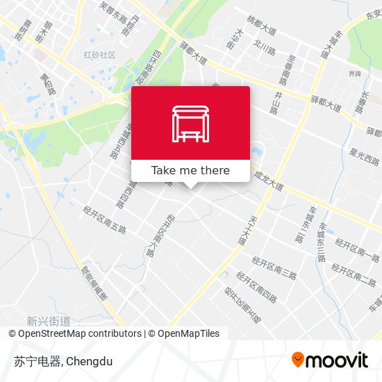 苏宁电器 map