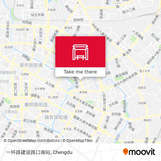 一环路建设路口南站 map