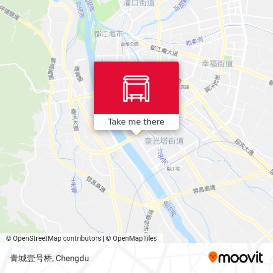 青城壹号桥 map
