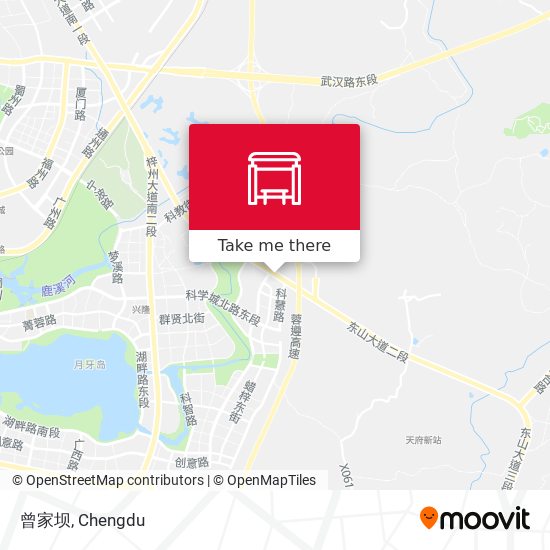 曾家坝 map