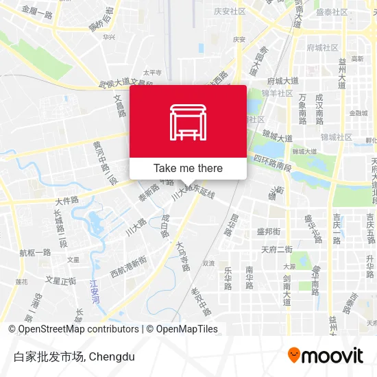 白家批发市场 map