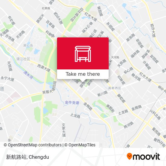新航路站 map