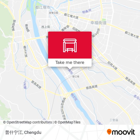普什宁江 map
