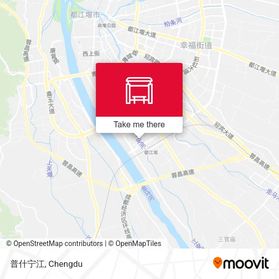 普什宁江 map