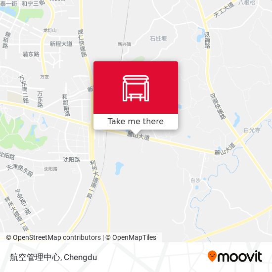 航空管理中心 map