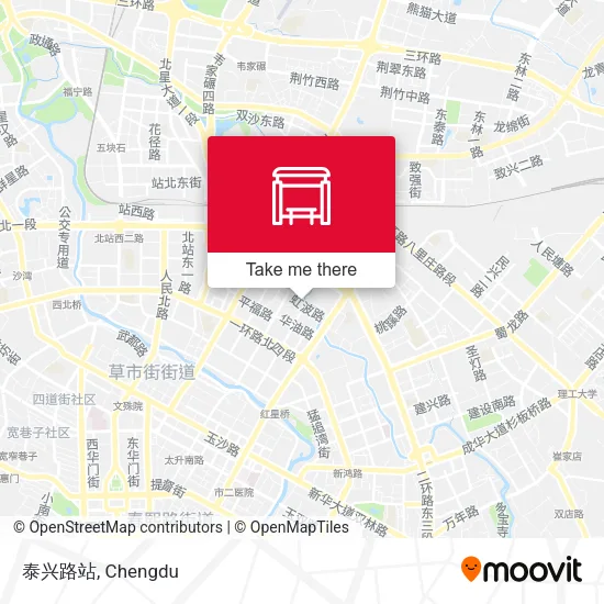 泰兴路站 map