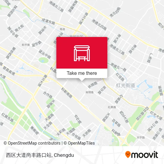 西区大道尚丰路口站 map
