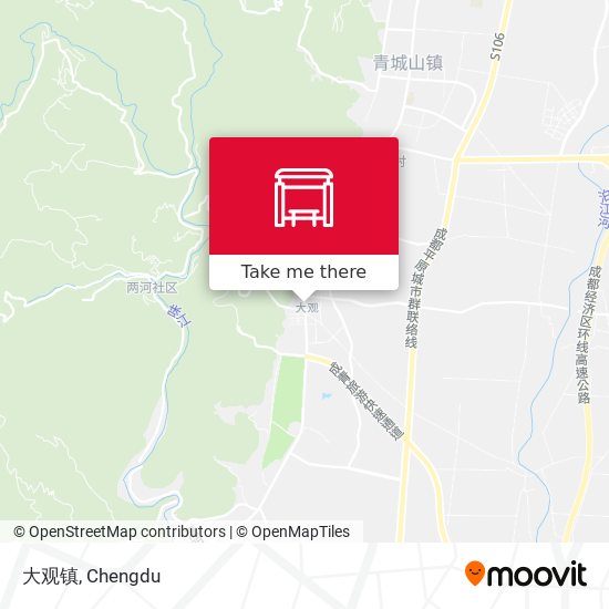 大观镇 map