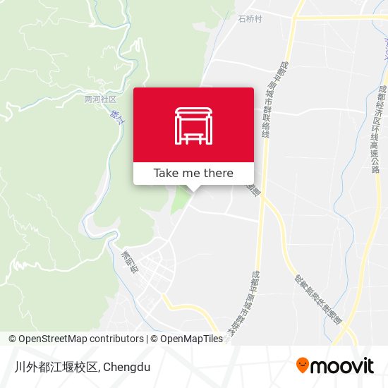 川外都江堰校区 map